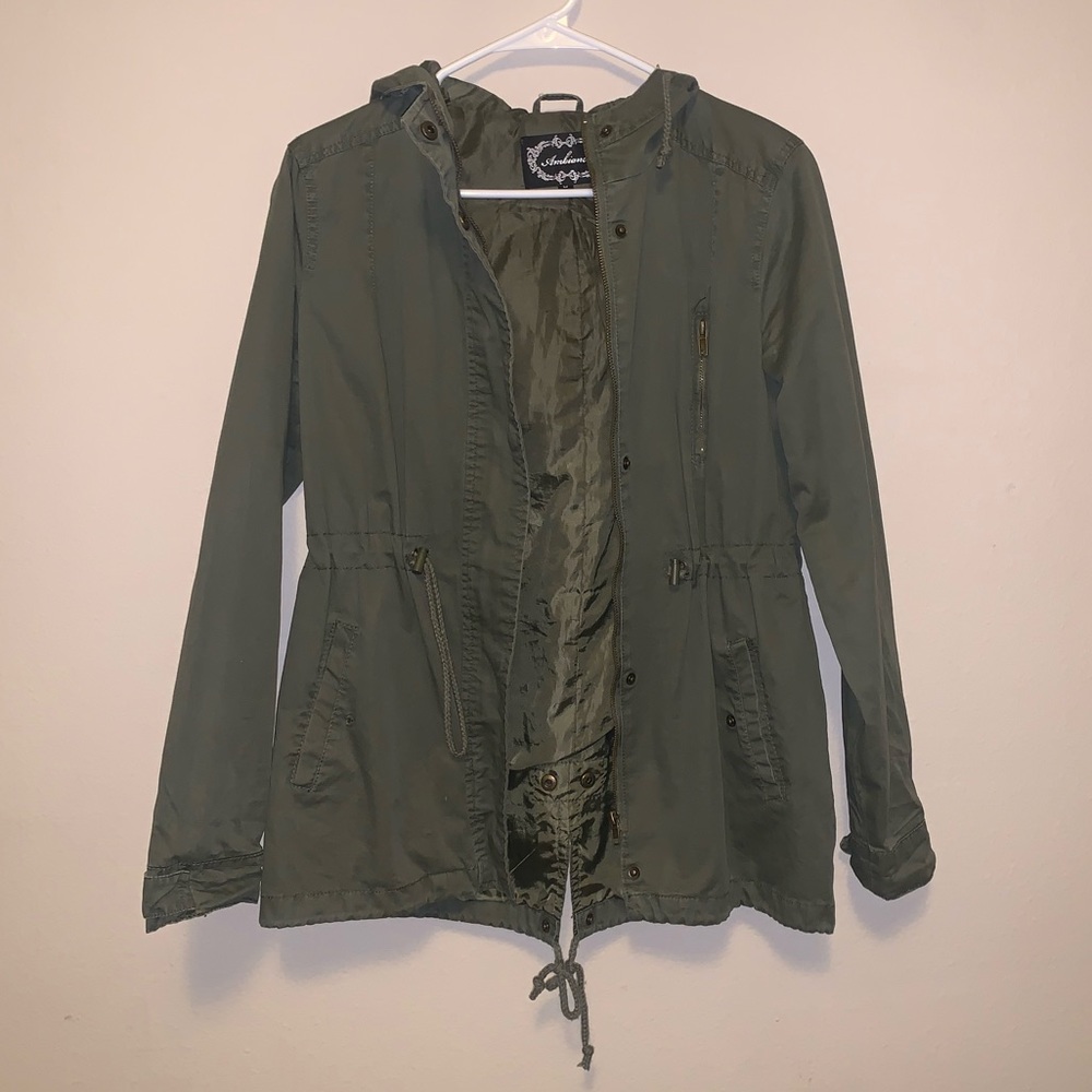 Army Green Softshell Jacket